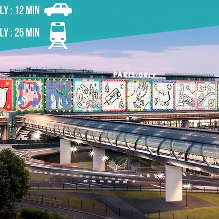 公寓 Serenity House 20 Min Paris, Parking Gratuit, Wifi *