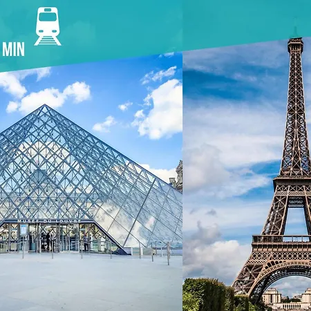 公寓 Serenity House 20 Min Paris, Parking Gratuit, Wifi *