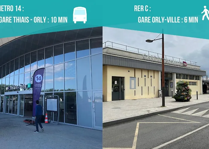 Apartamento Maison Pierre & Poutres - Parking - Orly 10Min